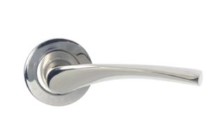 BADE BRAVO EKO YUVARLAK ROZETLİ NİKEL KAPI KOLU